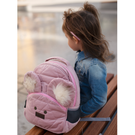 Triangles Pink Travel Bear...
