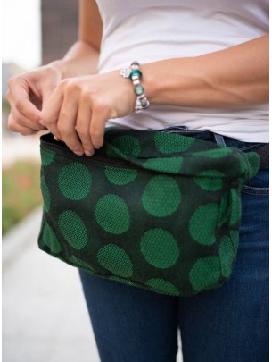 Waist Bag Dots Green