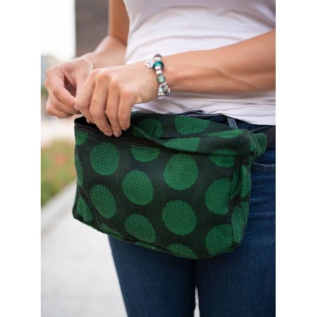 Waist Bag Dots Green