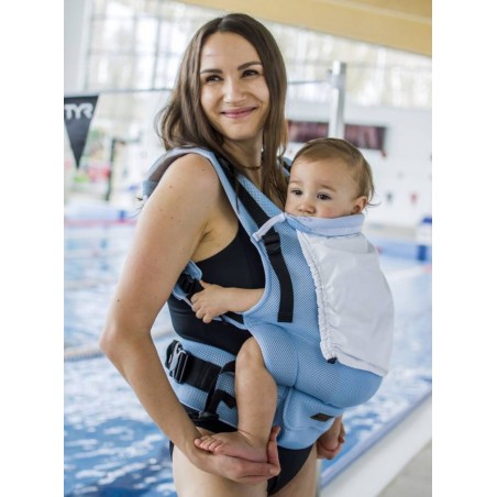 Mesh Airy Water Carrier: Blue